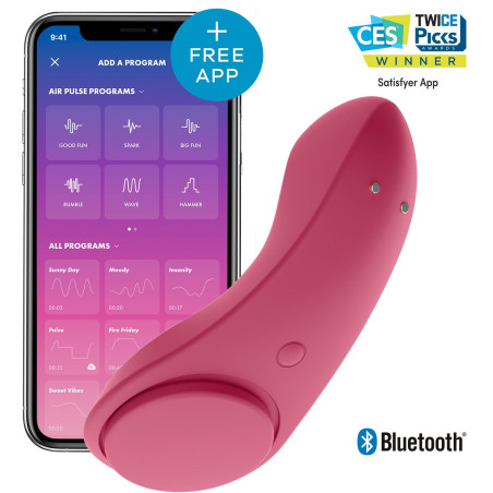 Stimulateur de clitoris Secret Panty rechargeable