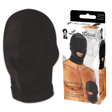 Cagoule ouverture bouche stretch taille unique