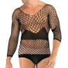 Body noir homme Mesh HORNET