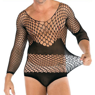 Body noir homme Mesh HORNET