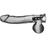 Cockring C&B Metal Cock Ring & Locking Ball Strap