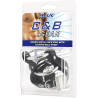 Cockring C&B Double Metal Cock Ring & Locking Ball Strap