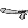Cockring C&B Double Metal Cock Ring & Locking Ball Strap