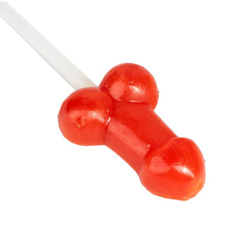 Sucette Paille en forme de pénis 37g