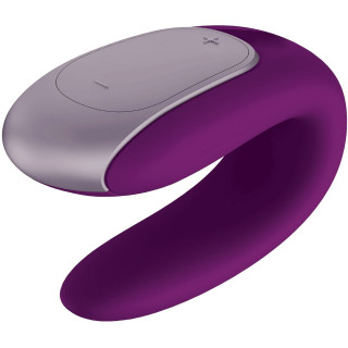 Stimulateur couple Double Fun télécommande violet