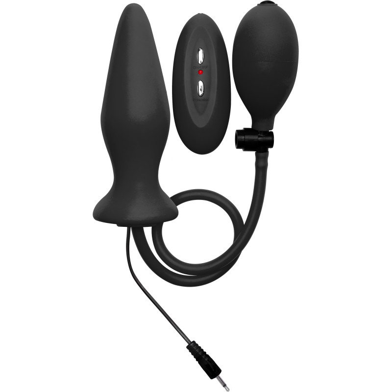 Plug gonflable et vibrant Inflat 11xØ4cm