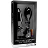 Plug gonflable et vibrant Inflat 11xØ4cm
