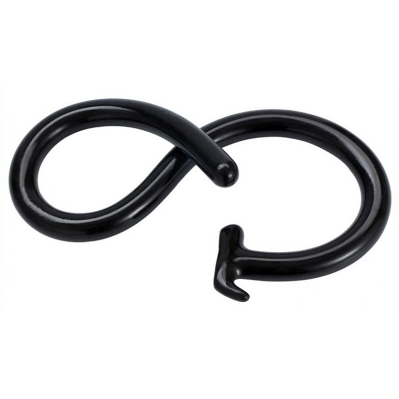 Gode long Mega Snake 100xØ3cm noir