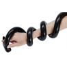 Gode long Mega Snake 100xØ3cm noir