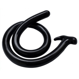 Gode long Mega Snake 100xØ3cm noir