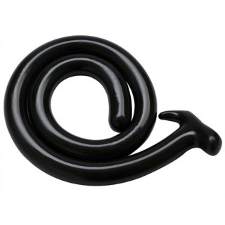Gode long Mega Snake 100xØ3cm noir