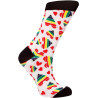 Chaussettes sexy "Happy Hearts" 42-46 vue de face