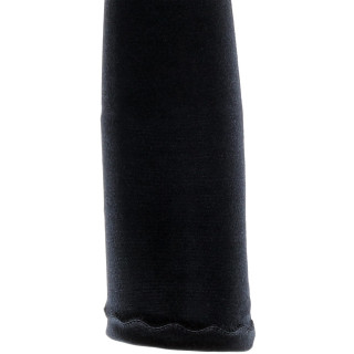Gants 47cm satinés noir Temptation