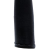 Gants 47cm satinés noir Temptation