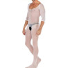 Combinaison homme ouverte MOSKOW blanche
