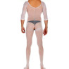 Combinaison homme ouverte MOSKOW blanche