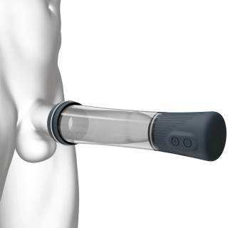 Pompe à pénis hydro air et eau USB en fonctionnement