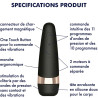 Satisfyer Pro 3 Vibration noir clitoris