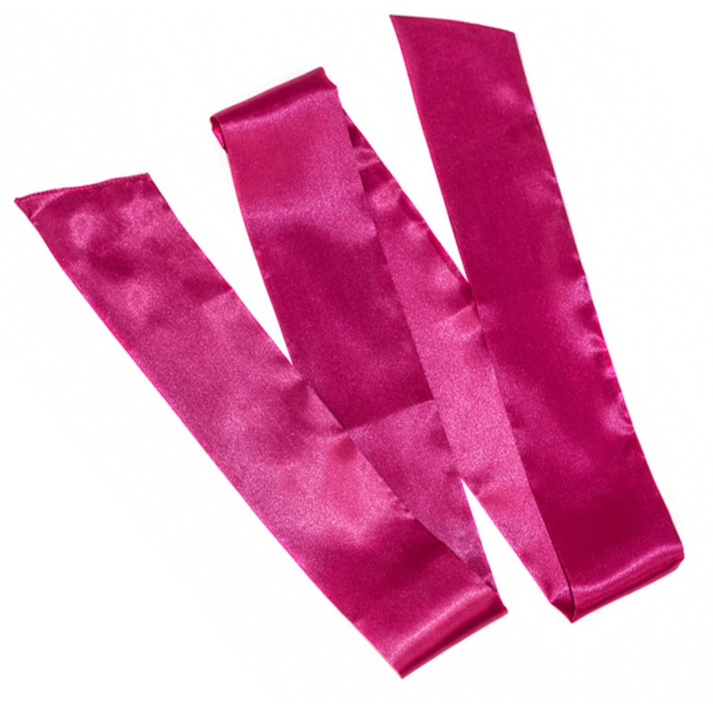 Bandeau ou Lien satin rose