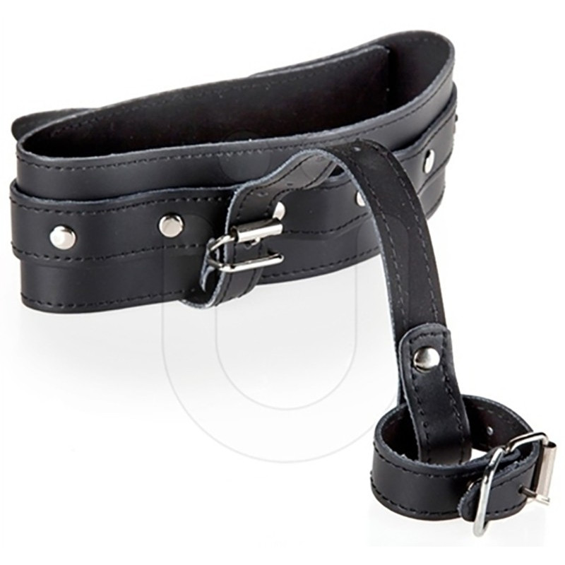 Menotte de chevilles avec attache orteils