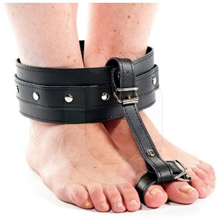 Menotte de chevilles avec attache orteils