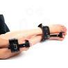 Menotte de chevilles avec attache orteils