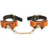 Menottes Butler noires et marron