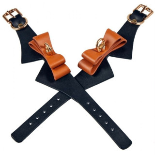 Menottes Butler noires et marron