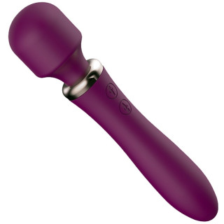 Powerful Wand & Vibro USB bordeaux