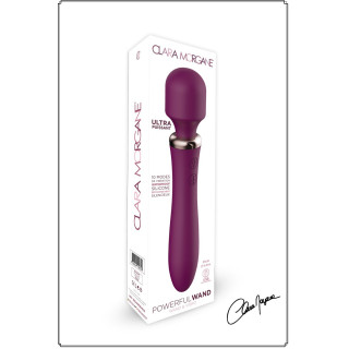 Powerful Wand & Vibro USB bordeaux