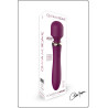 Powerful Wand & Vibro USB bordeaux