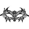 Masque en guipure noire Astre