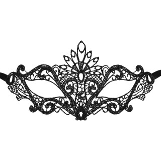 Masque en guipure noire Etoile