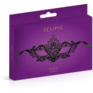 Masque en guipure noire Etoile