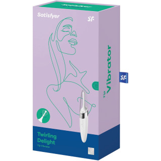 Stimulateur Twirling Delight blanc 1