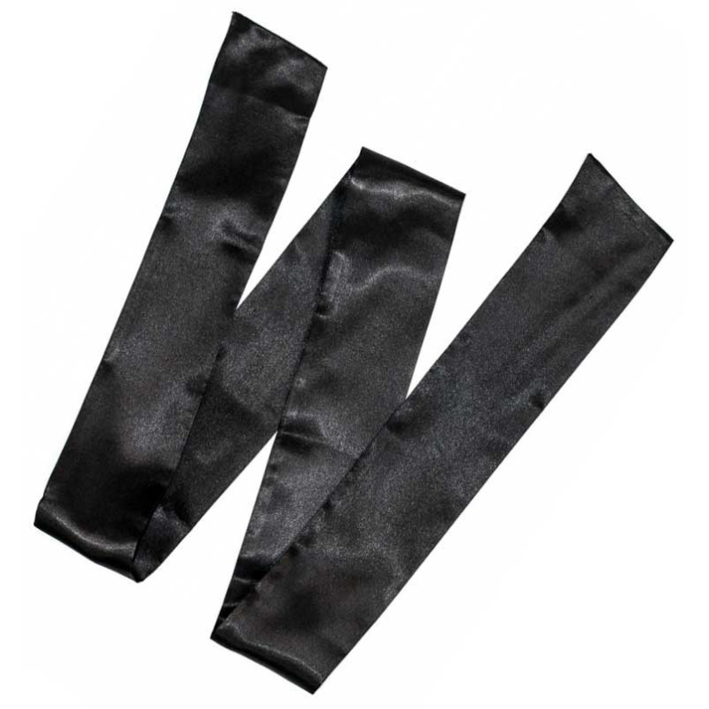 Bandeau ou Lien satin noir