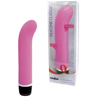 Vibro Point G Silicone rose 17xØ3cm