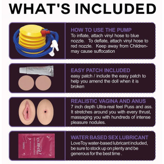 Poupée gonflable Horny Boobie Marilyn