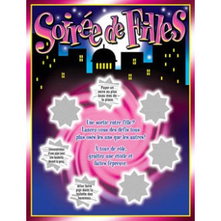Jeu à gratter Soirée de Filles 