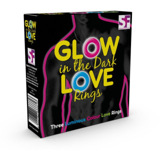 3 cockrings GLOW IN THE DARK