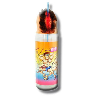 Biberon vulve avec paille 750ml