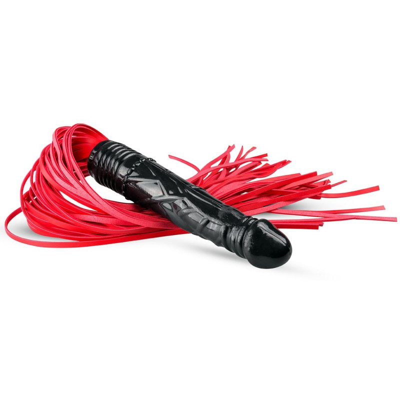 Martinet avec gode Pleasure Up 65cm