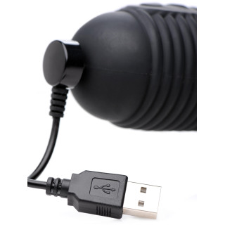 Gode vibrant avec percussions Power Pounder 17xØ4,5cm