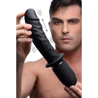 Gode vibrant avec percussions Power Pounder 17xØ4,5cm