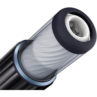 Masturbateur va-et-vient connecté Alex Neo 2 rechargeable entrée du tunnel