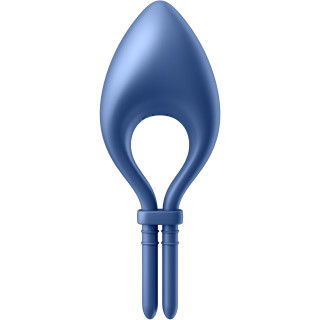Cockring vibrant connecté Bullseye bleu