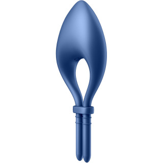 Cockring vibrant connecté Bullseye bleu