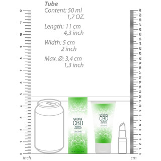 Lubrifiant eau relaxant Natural CBD 50ml