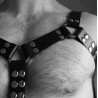 Harnais simili cuir noir Nail