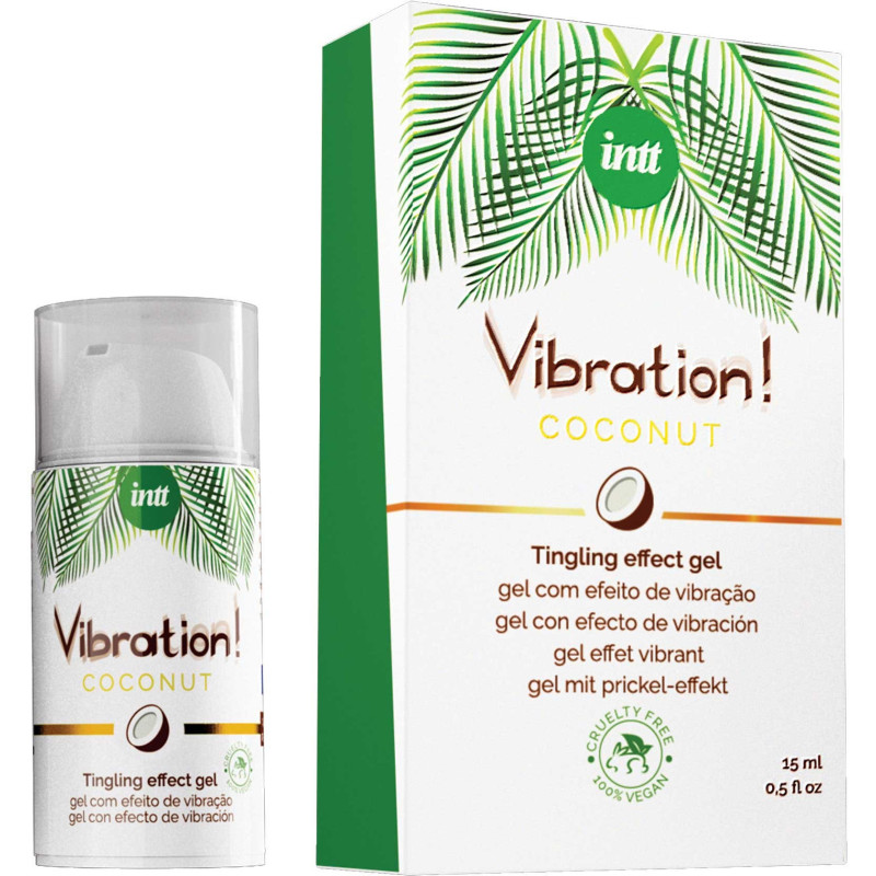 Gel effet vibrations Coconut 15ml